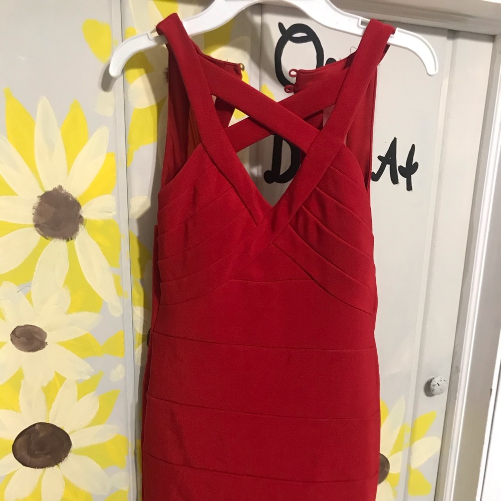 Red dress